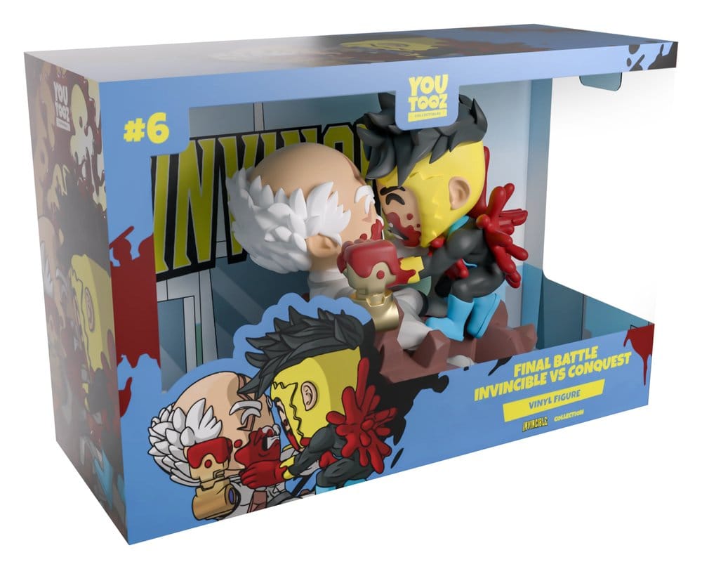 Invincible Figura Vinyl Final Battle Invincible vs Conquest 12 cm