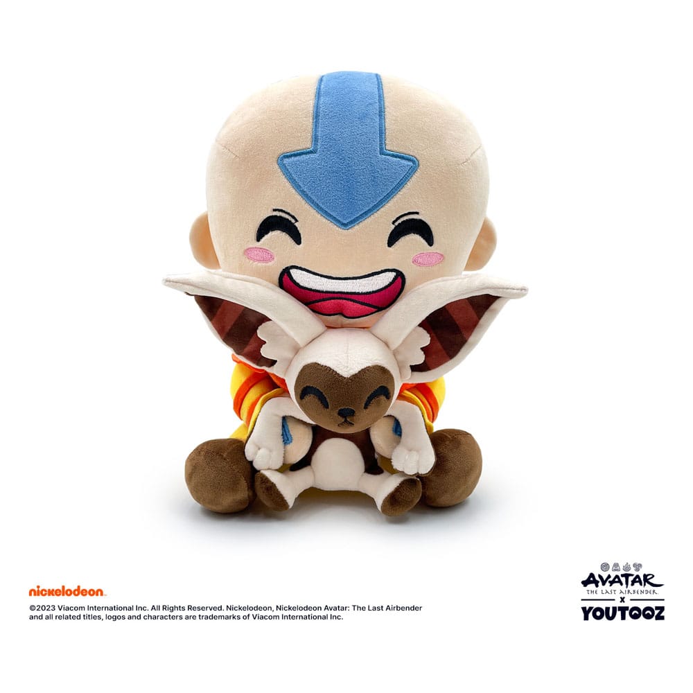 Avatar: The Last Airbender Peluche Aang and Momo 30 cm - Z POP Toys
