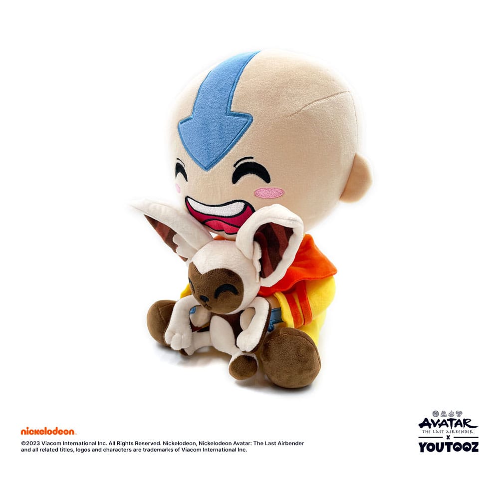 Avatar: The Last Airbender Peluche Aang and Momo 30 cm - Z POP Toys