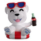 Coca-Cola Figura Vinyl Coca-Cola Polar Bear 8 cm