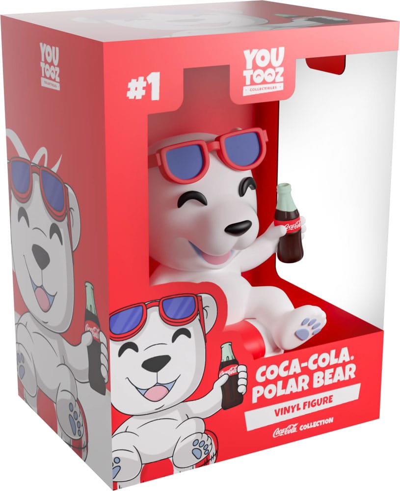 Coca-Cola Figura Vinyl Coca-Cola Polar Bear 8 cm