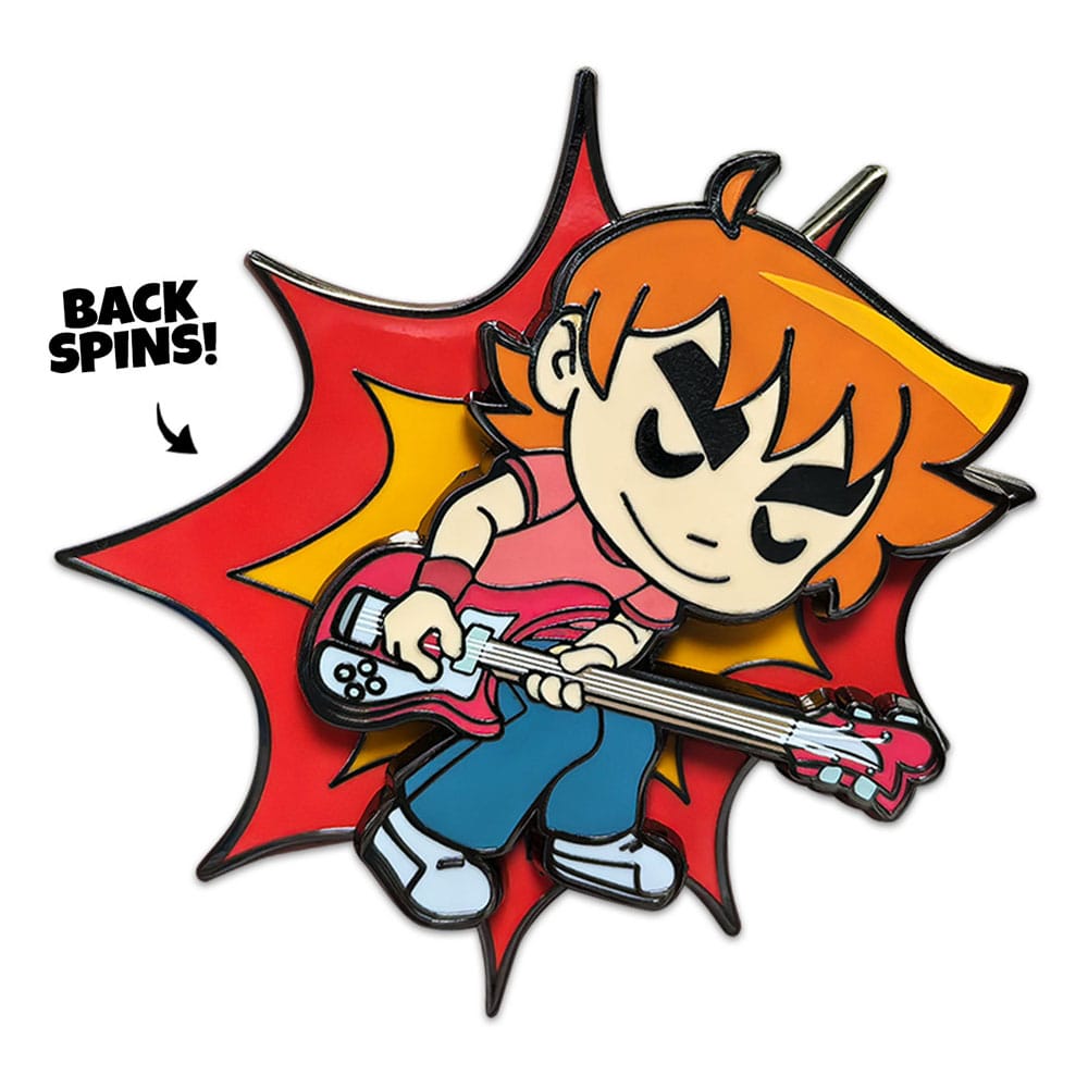 Scott Pilgrim Chapa Scott Playing Guitar 5 cm - Z POP Toys