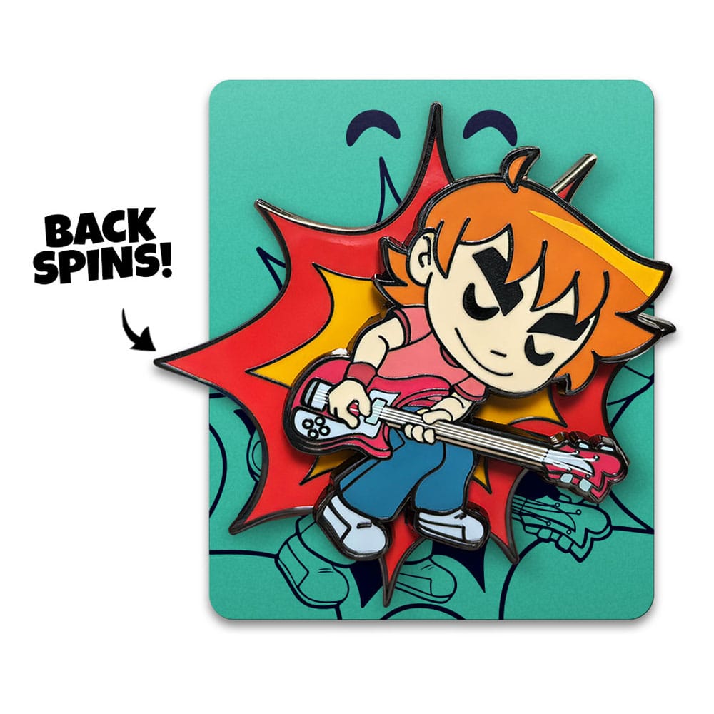 Scott Pilgrim Chapa Scott Playing Guitar 5 cm - Z POP Toys