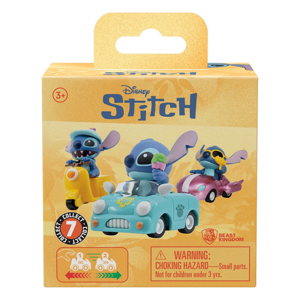 Lilo & Stitch Vehículos de cuerda con Figuras Zoom Hero Stitch Surtido (Blind Box Ver.) (12)