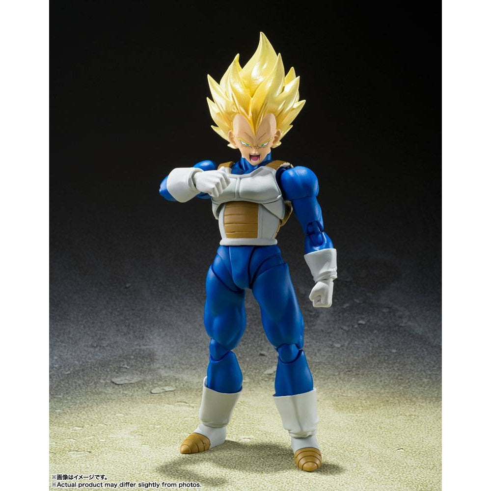 Dragon Ball Z S.H. Figuarts Super Saiyan Vegeta Awakening Super Saiyan Blood - Z POP Toys