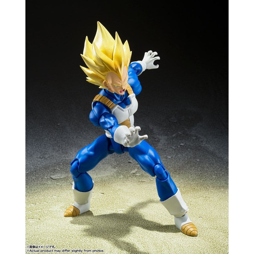 Dragon Ball Z S.H. Figuarts Super Saiyan Vegeta Awakening Super Saiyan Blood - Z POP Toys